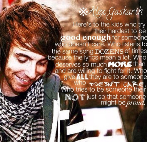 All Time Low Alex Quotes