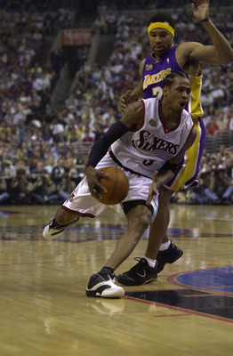 Allen Iverson Crossover Lakers