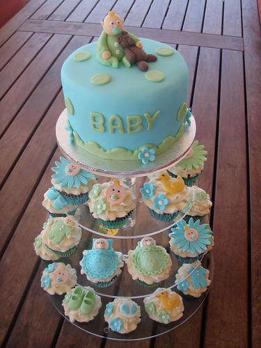 Baby Shower Cakes And Cupcakes