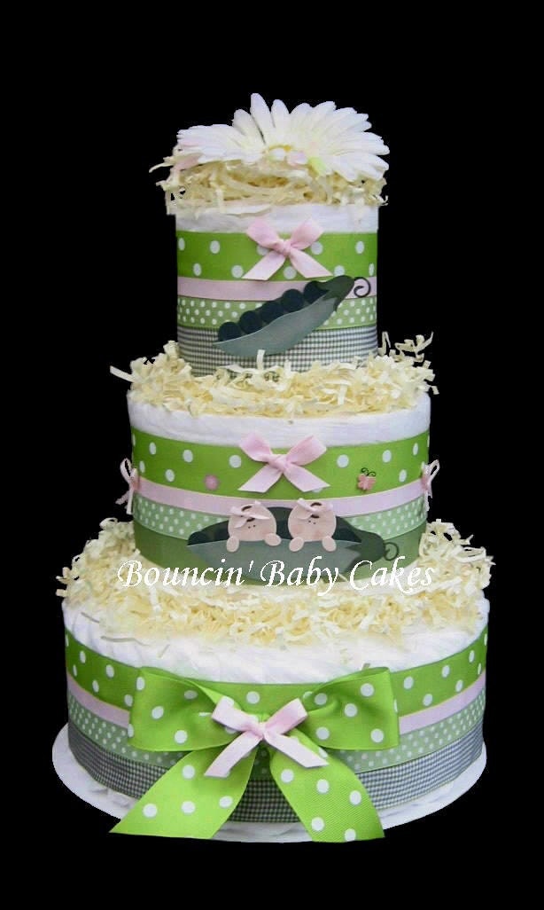 Baby Shower Cakes For Twins