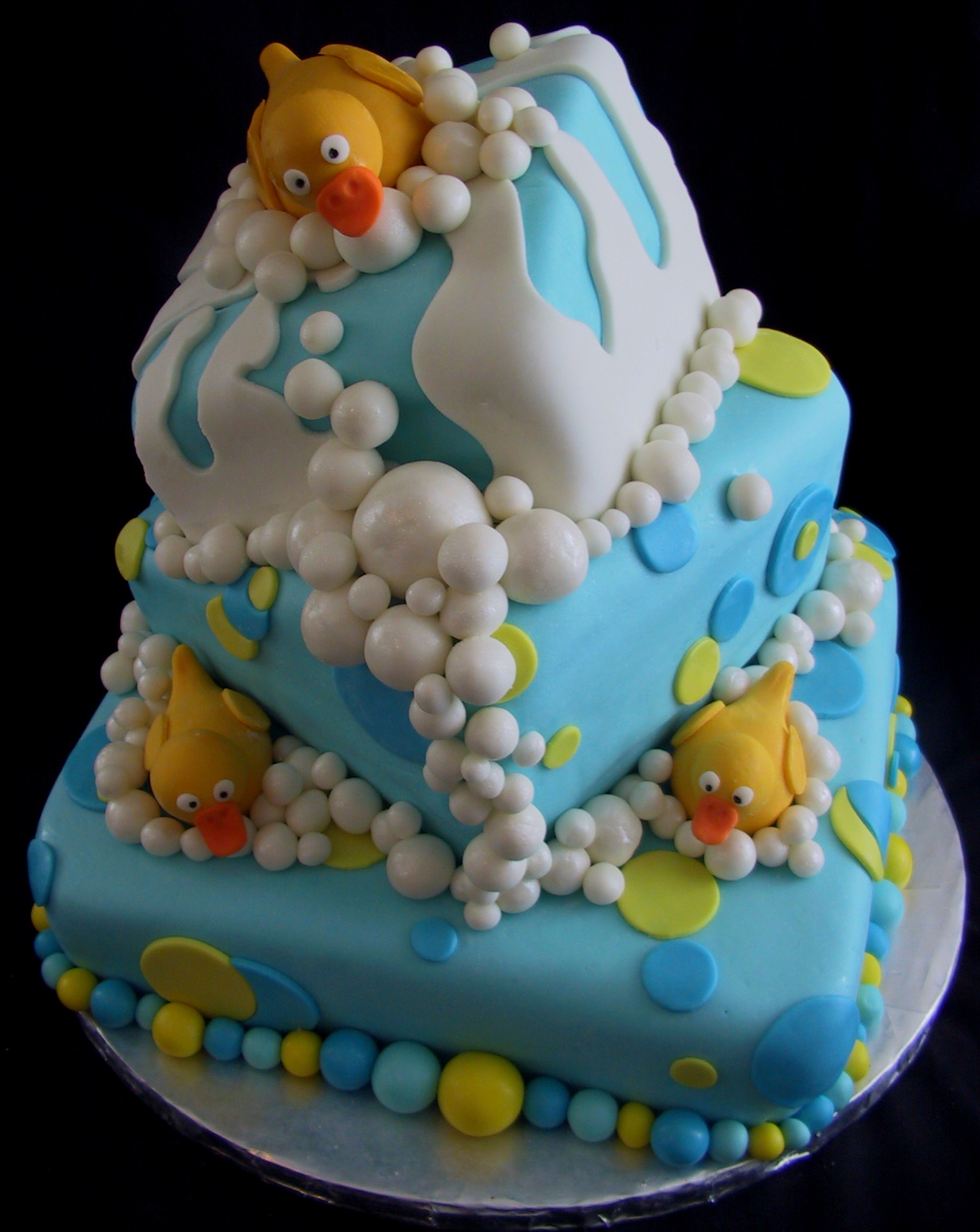 Baby Shower Cakes For Twins Boys And Girls