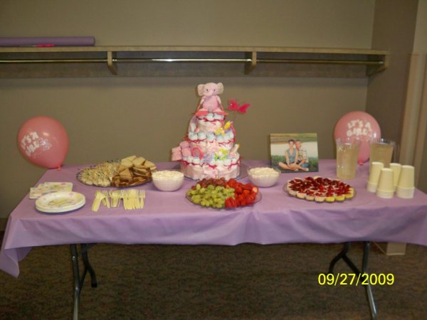 Baby Shower Ideas For Food For A Girl