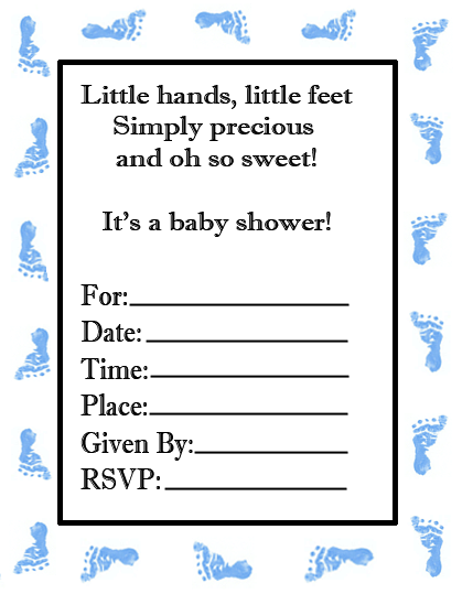 Baby Shower Invitations Templates Free Download