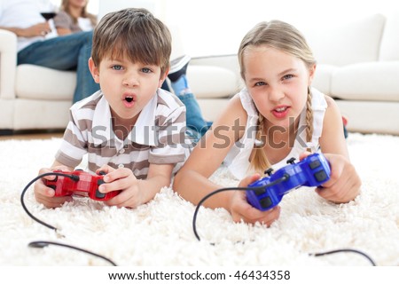 Children Playing Games Together