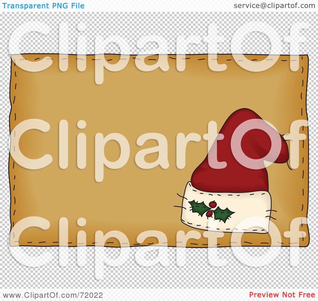 Santa Hat Clipart Transparent Background
