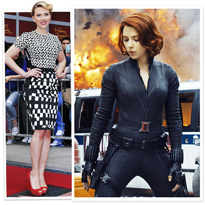Scarlett Johansson Avengers Hair Color
