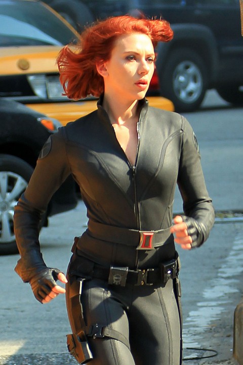 Scarlett Johansson Avengers Hairstyle